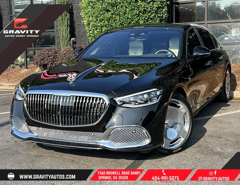 Black 2023 Mercedes-Benz S-Class Maybach S 680 for sale in Sandy Springs, GA
