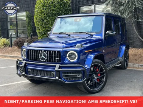 Blue 2019 Mercedes-Benz G-Class G 63 AMG for sale in Sandy Springs, GA
