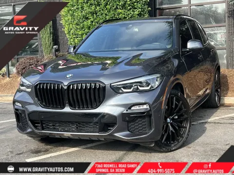 Gray 2021 BMW X5 sDrive40i for sale in Sandy Springs, GA
