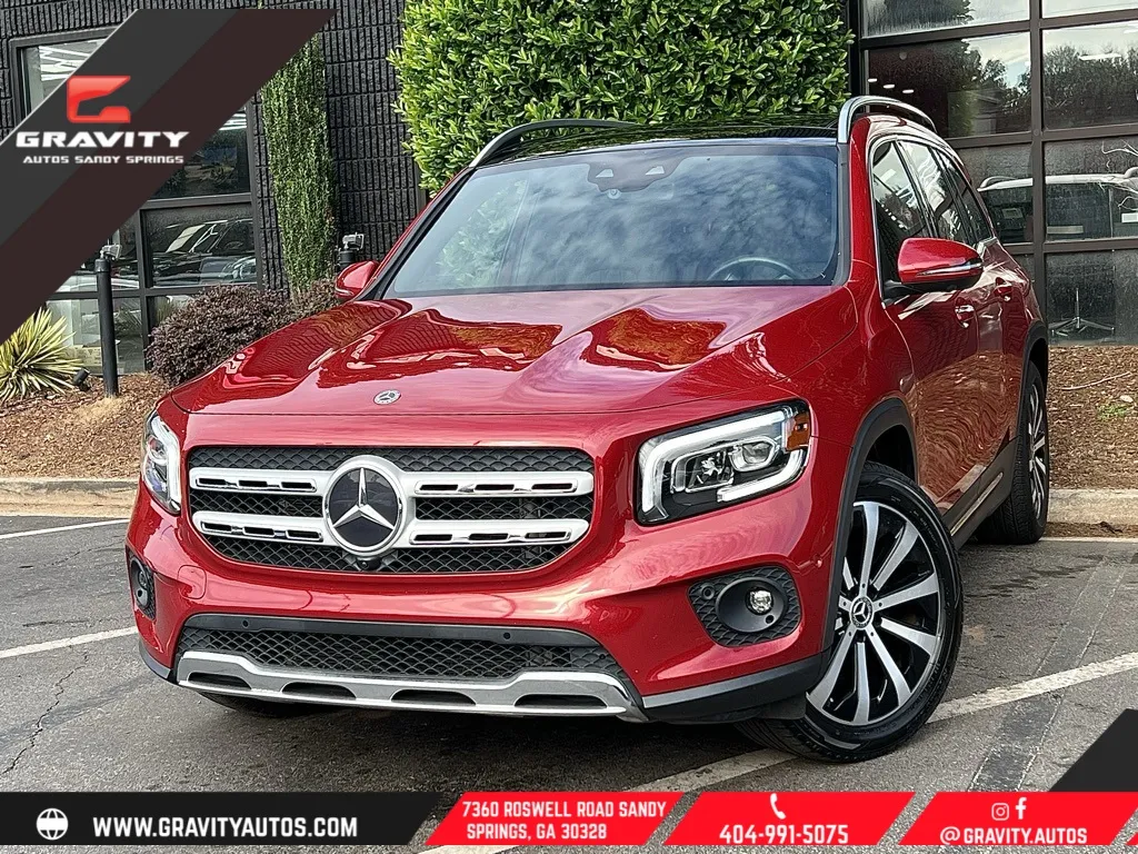 Red 2020 Mercedes-Benz GLB 250 for sale in Sandy Springs, GA