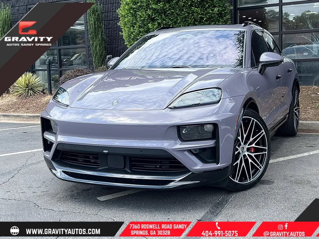 Purple 2024 Porsche Macan Electric Turbo for sale in Sandy Springs, GA