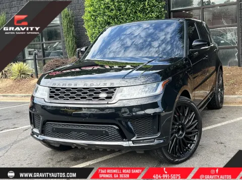 Black 2019 Land Rover Range Rover Sport Supercharged for sale in Sandy Springs, GA