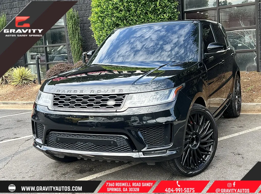 Black 2019 Land Rover Range Rover Sport Supercharged for sale in Sandy Springs, GA