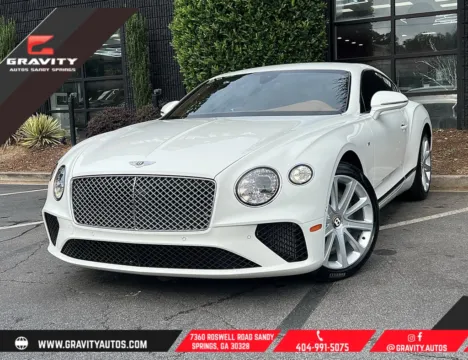 White 2020 Bentley Continental GT V8 for sale in Sandy Springs, GA