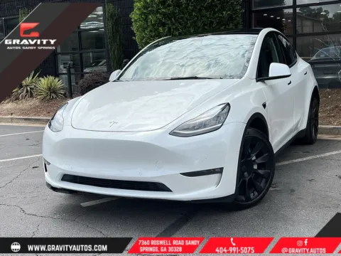 White 2022 Tesla Model Y Long Range for sale in Sandy Springs, GA