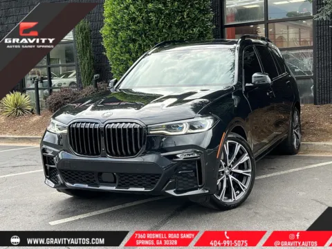 Black 2021 BMW X7 M50i for sale in Sandy Springs, GA