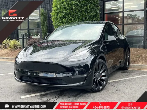 Black 2022 Tesla Model Y Performance for sale in Sandy Springs, GA
