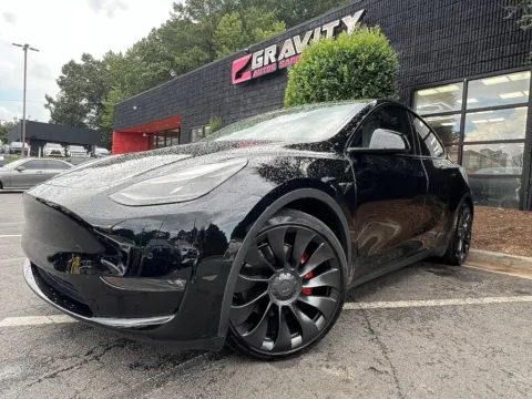 Photos of 2022 Tesla Model Y Performance for sale in Sandy Springs, GA at Gravity Autos Sandy Springs