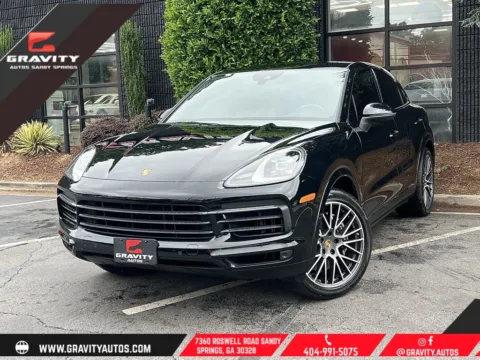 Black 2021 Porsche Cayenne Coupe for sale in Sandy Springs, GA