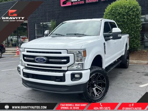 White 2022 Ford F-250SD Lariat for sale in Sandy Springs, GA