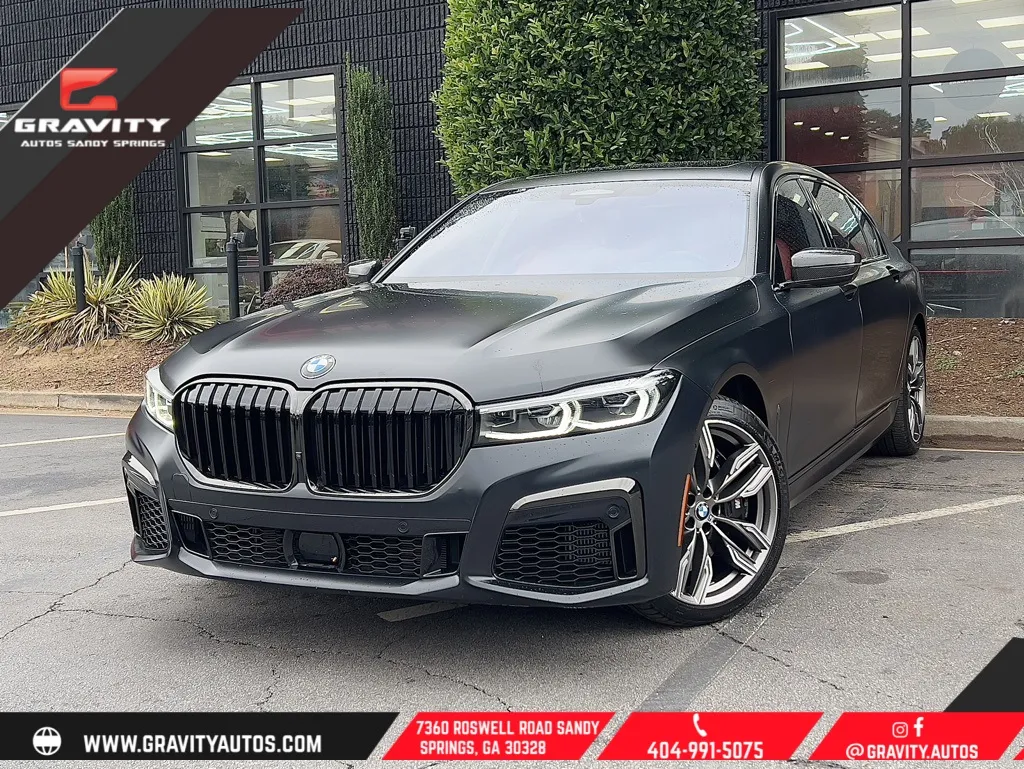 Black 2022 BMW 7 Series M760i for sale in Sandy Springs, GA