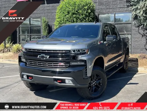 Gray 2020 Chevrolet Silverado 1500 LT Trail Boss for sale in Sandy Springs, GA