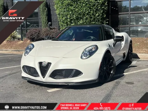White 2015 Alfa Romeo 4C for sale in Sandy Springs, GA