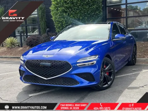 Blue 2023 Genesis G70 3.3T for sale in Sandy Springs, GA