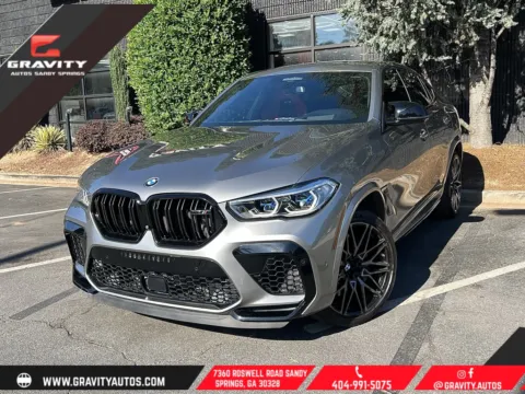 Gray 2021 BMW X6 M for sale in Sandy Springs, GA