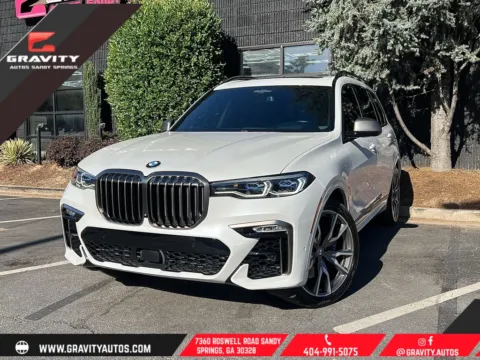 White 2020 BMW X7 M50i for sale in Sandy Springs, GA