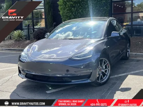 Silver 2021 Tesla Model 3 Standard Range Plus for sale in Sandy Springs, GA