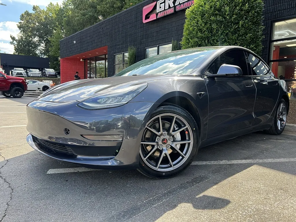Used 2021 Tesla Model 3 Base with VIN 5YJ3E1EA2MF852427 for sale in Chamblee, GA
