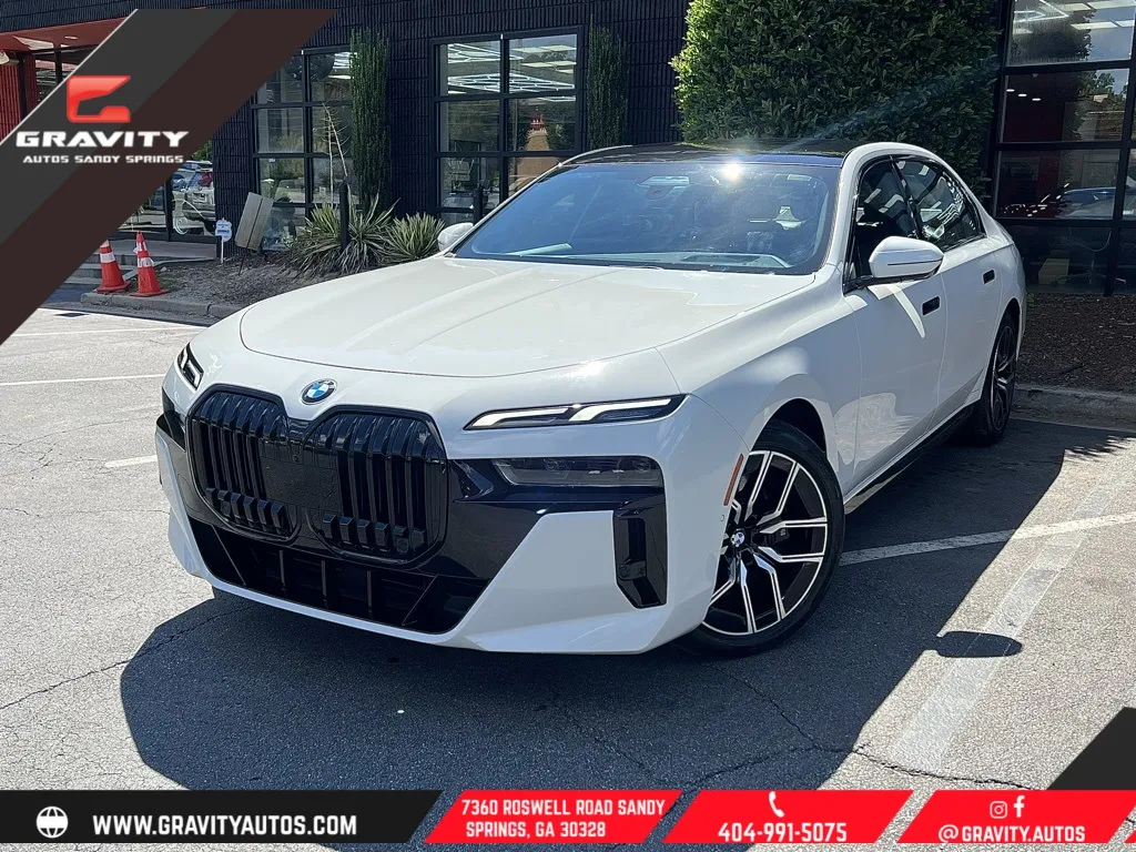 White 2023 BMW 7 Series 740i for sale in Sandy Springs, GA