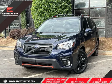 Blue 2020 Subaru Forester Sport for sale in Sandy Springs, GA