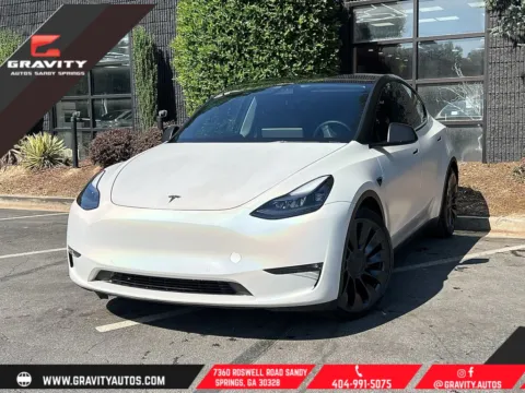 White 2022 Tesla Model Y Performance for sale in Sandy Springs, GA