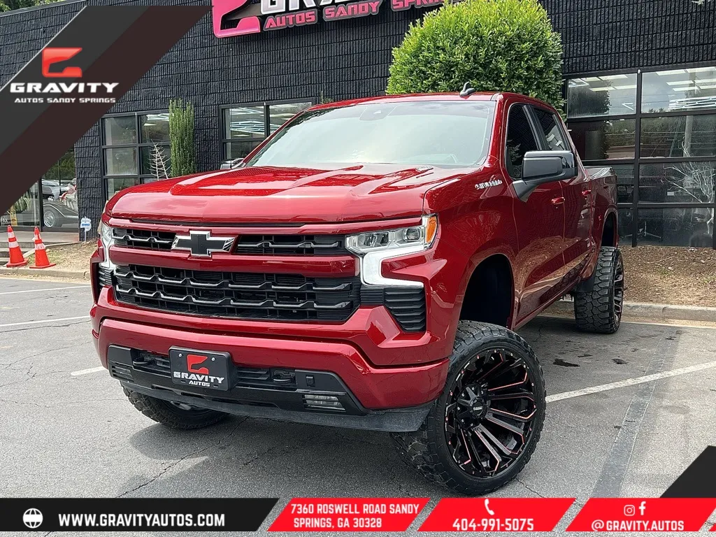 Red 2023 Chevrolet Silverado 1500 RST for sale in Sandy Springs, GA