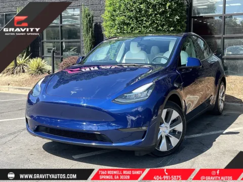White 2022 Tesla Model Y Long Range for sale in Sandy Springs, GA