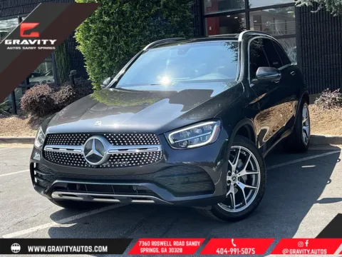 Gray 2021 Mercedes-Benz GLC 300 for sale in Sandy Springs, GA