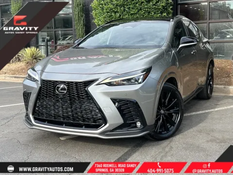 Silver 2022 Lexus NX 350 F SPORT Handling for sale in Sandy Springs, GA