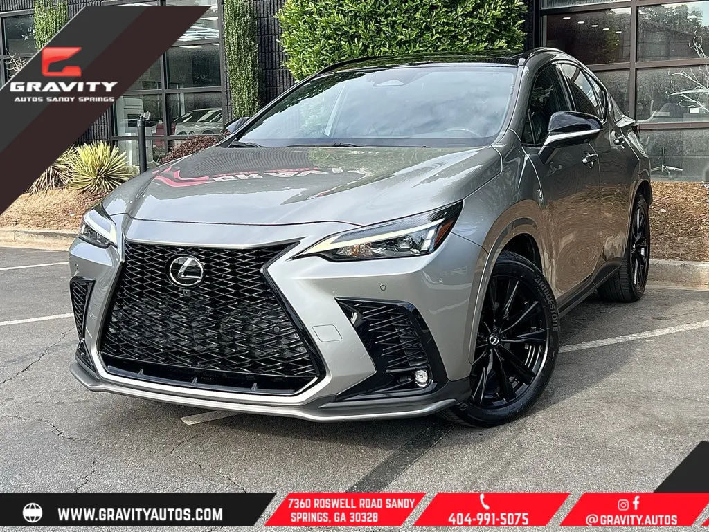 Silver 2022 Lexus NX 350 F SPORT Handling for sale in Sandy Springs, GA