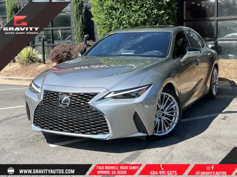 Silver 2023 Lexus IS 300 for sale in Sandy Springs, GA