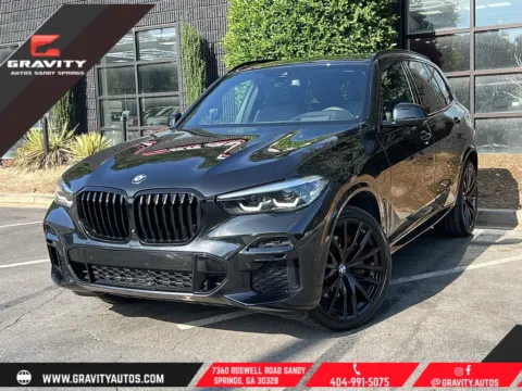 Black 2022 BMW X5 sDrive40i for sale in Sandy Springs, GA