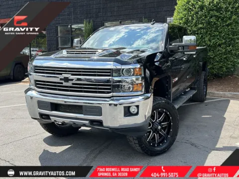 Black 2019 Chevrolet Silverado 3500HD LTZ for sale in Sandy Springs, GA