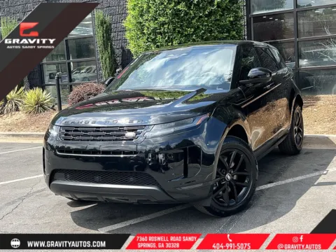 Black 2025 Land Rover Range Rover Evoque S for sale in Sandy Springs, GA