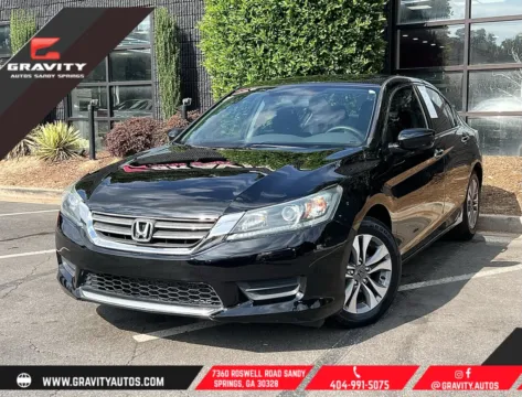 Black 2015 Honda Accord LX for sale in Sandy Springs, GA