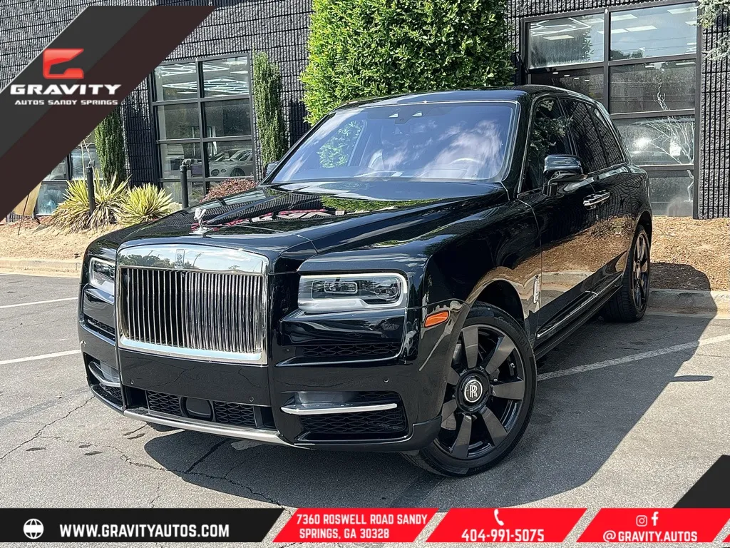 Black 2019 Rolls-Royce Cullinan for sale in Sandy Springs, GA