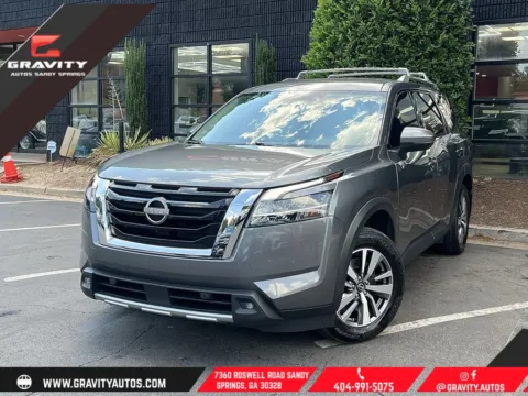 Gray 2022 Nissan Pathfinder SL for sale in Sandy Springs, GA