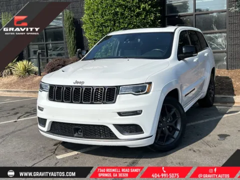 White 2020 Jeep Grand Cherokee Limited X for sale in Sandy Springs, GA
