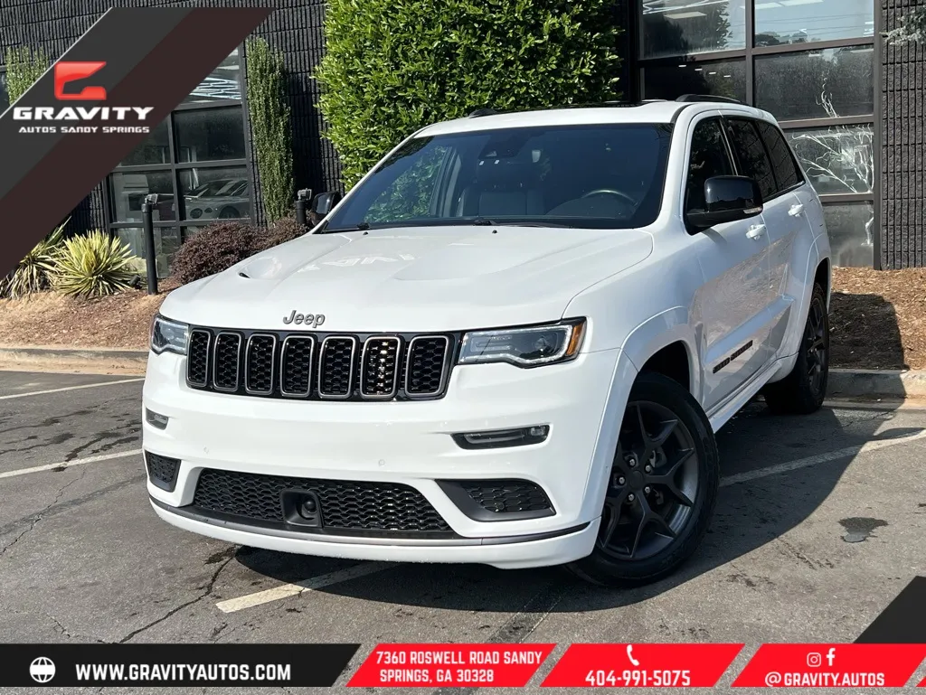 White 2020 Jeep Grand Cherokee Limited X for sale in Sandy Springs, GA