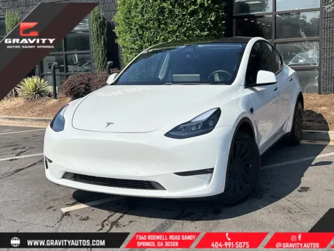 White 2021 Tesla Model Y Long Range for sale in Sandy Springs, GA