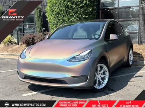 White 2021 Tesla Model Y Long Range for sale in Sandy Springs, GA