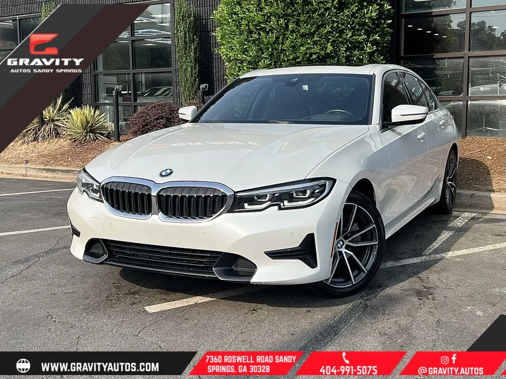 White 2019 BMW 3 Series 330i for sale in Sandy Springs, GA