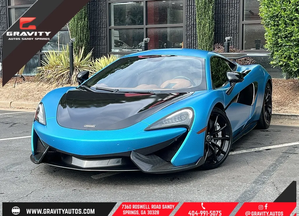 Blue 2017 McLaren 570S for sale in Sandy Springs, GA