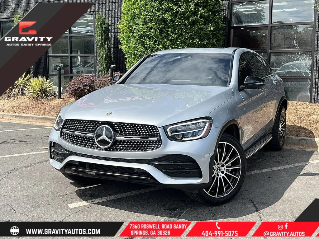Silver 2023 Mercedes-Benz GLC 300 Coupe for sale in Sandy Springs, GA