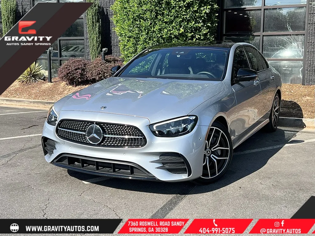 Silver 2022 Mercedes-Benz E-Class E 350 for sale in Sandy Springs, GA
