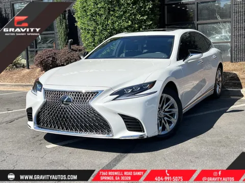 White 2018 Lexus LS 500 Base for sale in Sandy Springs, GA