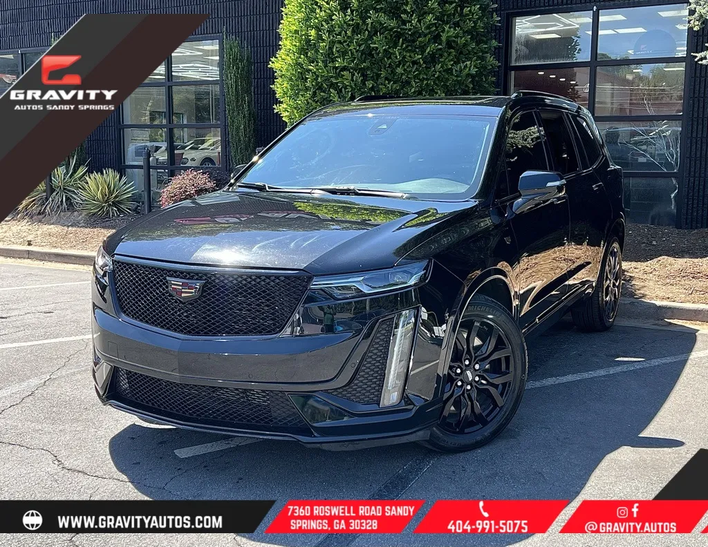 Black 2022 Cadillac XT6 Sport for sale in Sandy Springs, GA