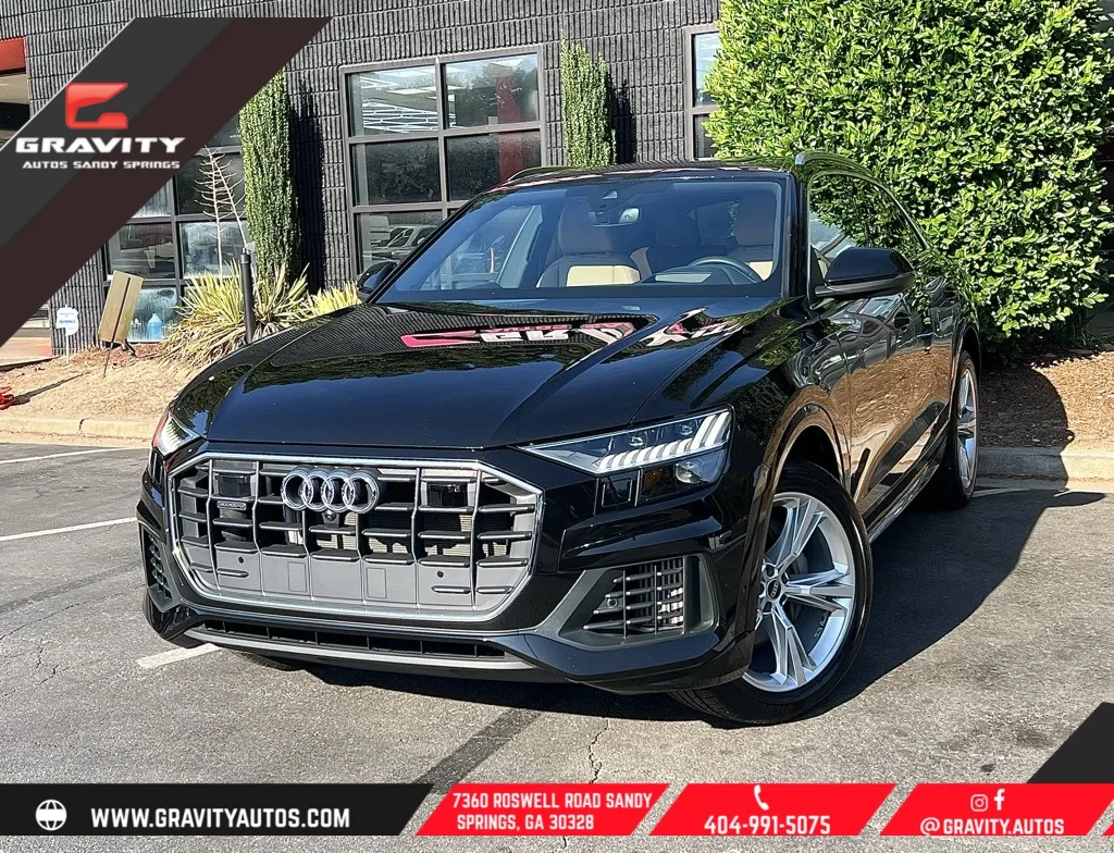 Black 2023 Audi Q8 55 Prestige for sale in Sandy Springs, GA