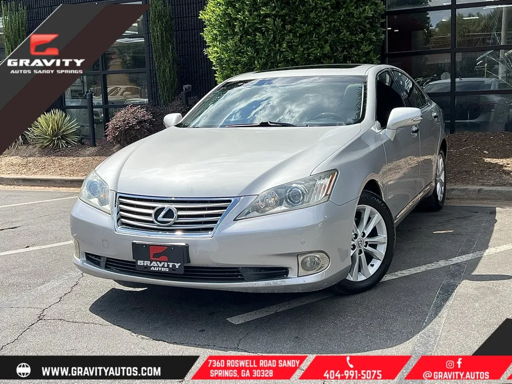 Silver 2010 Lexus ES 350 for sale in Sandy Springs, GA