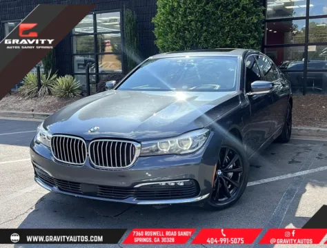 Gray 2017 BMW 7 Series 740e xDrive iPerformance for sale in Sandy Springs, GA